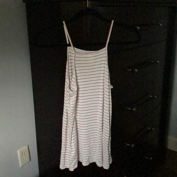 Mossimo Supply Co. - White & Red Striped Tank Top - Picture 3 of 4